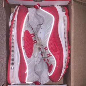 Air Max 98 Red/White size 10